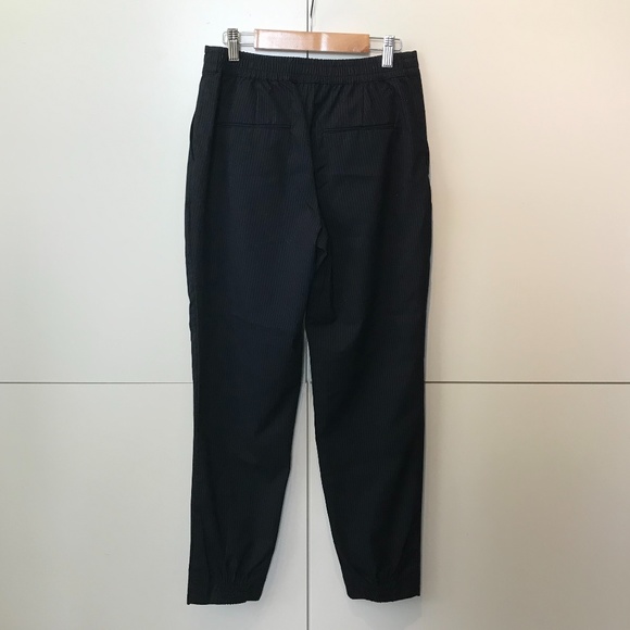 Zara Dark Navy Pinstripe Pants - Picture 5 of 7